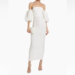 L'Idée Bridal Sirene Puff-Sleeve Gown Size AU 8/US 4 NWT